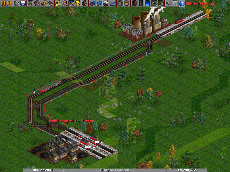 OpenTTD Two Tracks